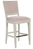 Trouvais Bar Stool With Upholstered Back
