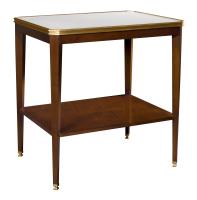 Austell Side Table With Onyx Top
