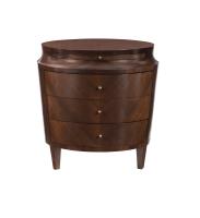 Scalloped Side Table / Nightstand