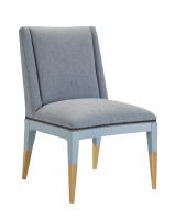 Tate Side Chair Gold Paint Leg
