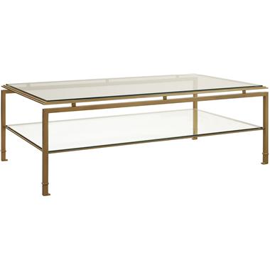 Montpelier Cocktail Table With Glass Top