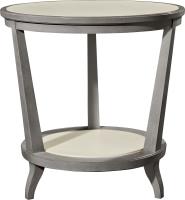 Rye Round Side Table-Ash