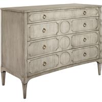 Artisan Curved Front Chest With Drawer Overlay