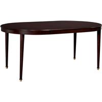 Boden Round Mahogany Dining Table With Leaf