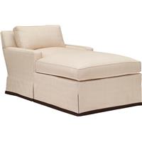 Silhouettes M2m Chaise With Medium Square Arm (Dressmaker)