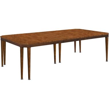 Artisan Chamfered Corner Dining Table-Mahogany