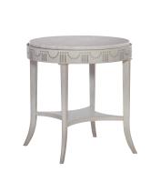 Montchanin Side Table With Stone Top
