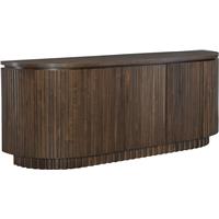 Maxime Console With Wood Top - Truffle
