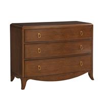 French Moderne Bowfront Chest