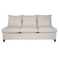 Jules Armless Sofa For Sectional