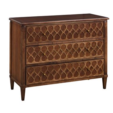 Murano Chest With Wood Top