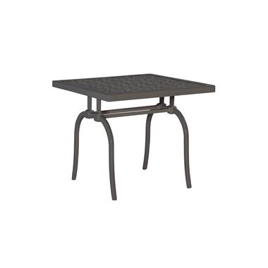 Haret Outdoor End Table - Smoke Grey 