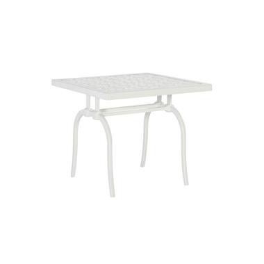Haret Outdoor End Table - Cloud White 