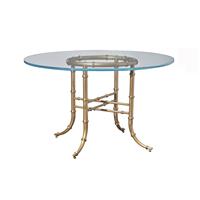 Bask Table With 48" Glass Top
