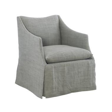 Oletta Skirted Dining Arm Chair